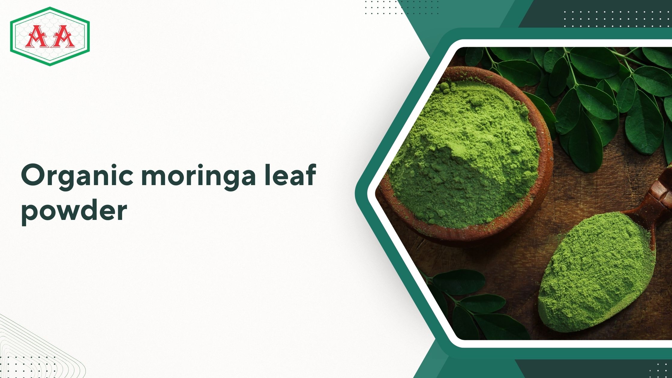 Organic Moringa Leaf Powder: A Natural Solution for Detox & Digestion